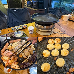 새솔동 캠핑고기 캠핑 분위기 삼겹살 맛집 내돈내산 후기