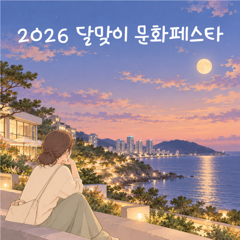 2026 달맞이 문화페스타, 해운대 달맞이길에서 즐기는 가을 문화체험