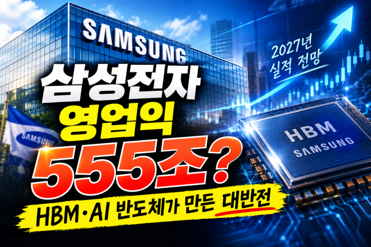 <b>삼성전자 영업익</b> 555조 전망, 숫자보다 더 중요하게 봐야 할 것들