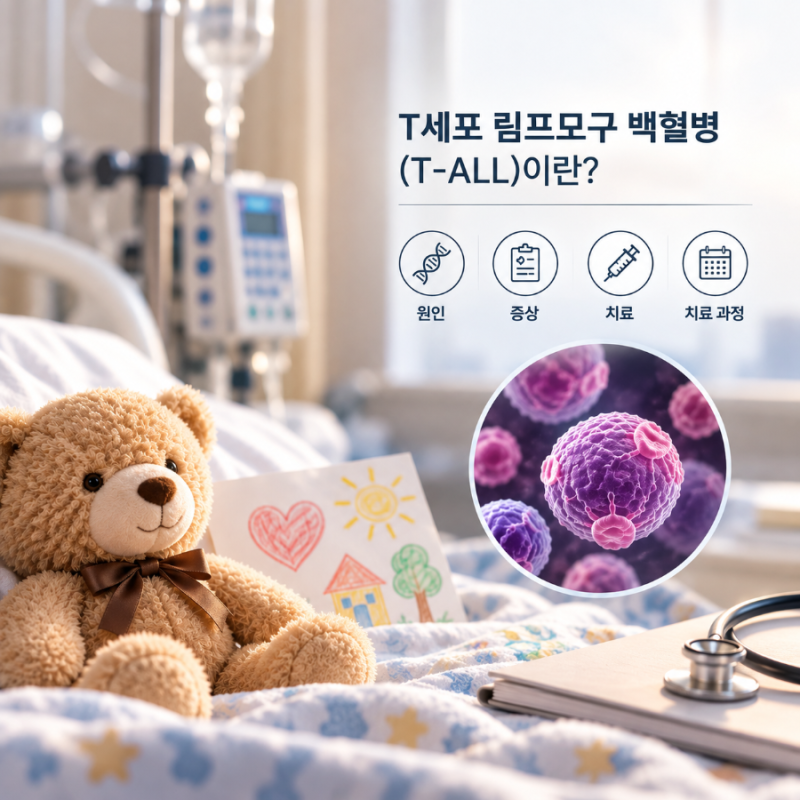T세포 림프모구 백혈병(T-ALL)이란? 뜻부터 원인·증상·치료까지