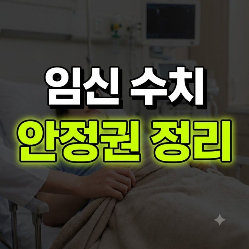 1차 피검사 수치 안정권 기준과 hCG 더블링 계산법 총정리