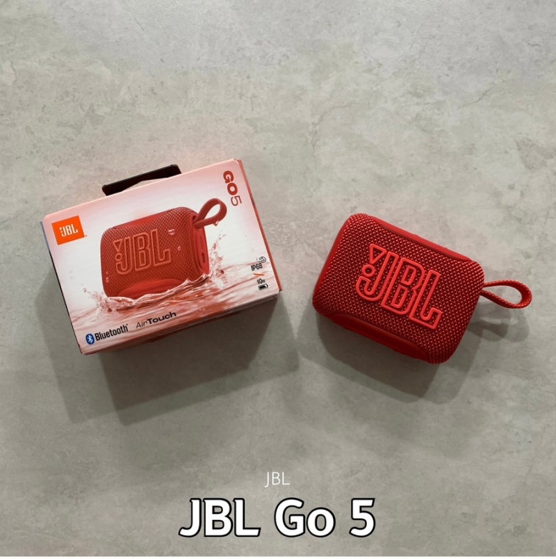 블루투스 스피커 추천 휴대용으로 좋은 JBL Go 5