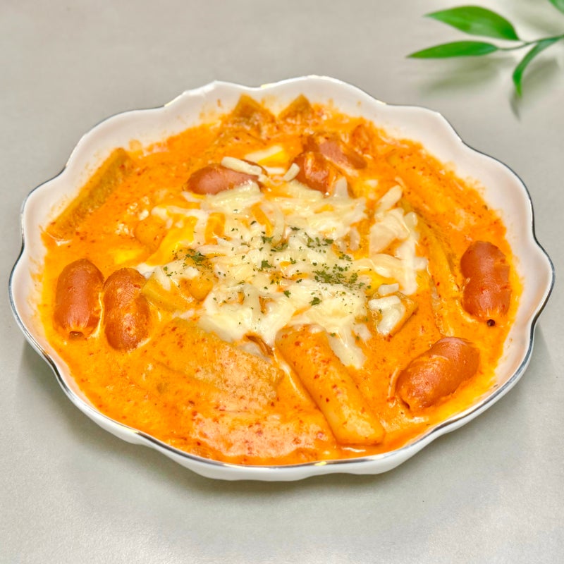 "우유 소스" 로제떡볶이 레시피, 생크림 없이 만들기