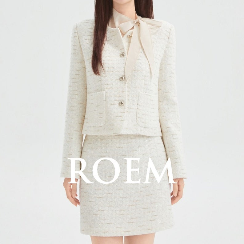 roem 로엠 로맨틱한 결혼식 하객룩 20,30대 여성 원피스 정장룩