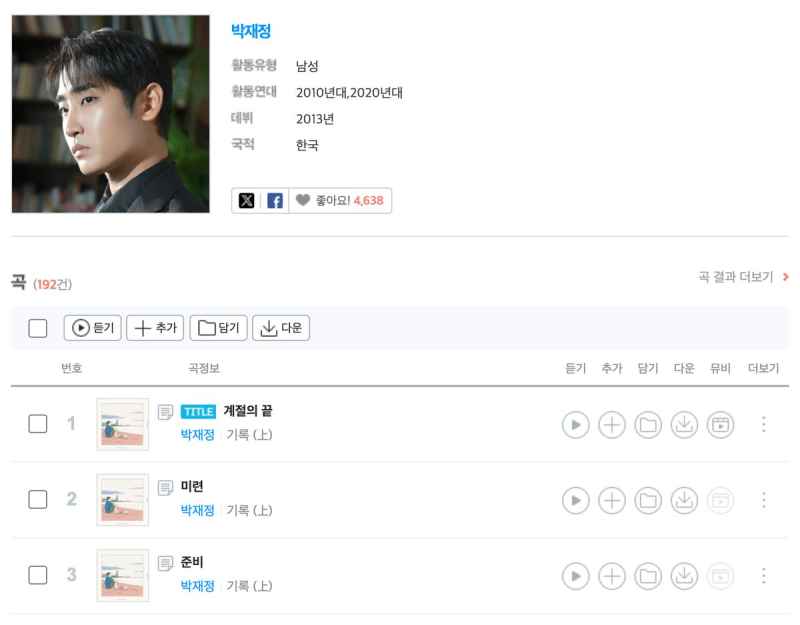 박재정 슈퍼스타K5 우승에서 헤어지자 말해요까지의 길