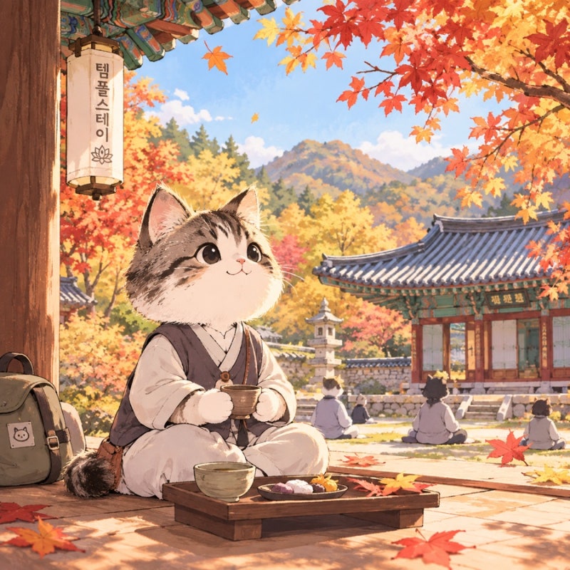11월 행복두배 템플스테이, 1박 2일 3만 원!