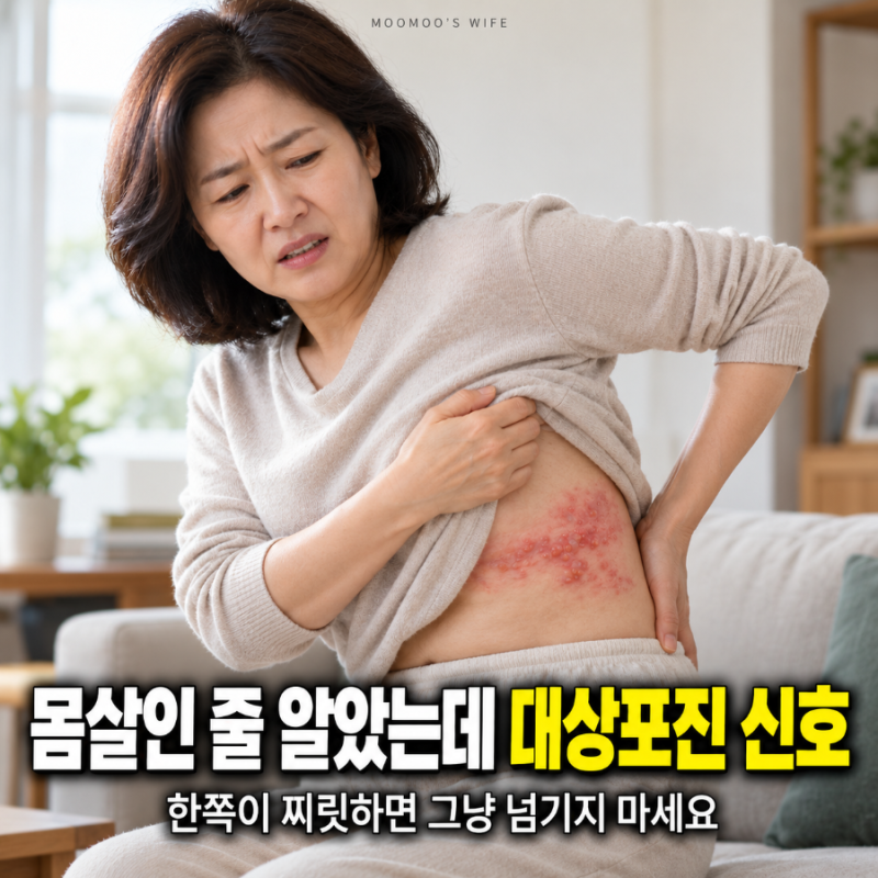 대상포진 초기증상! 이 증상부터 나타납니다