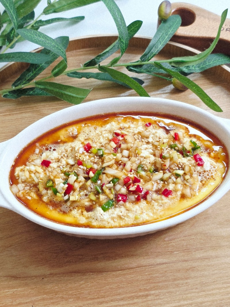 밥 없이 먹어도 든든해서 살 빠져요! 이연복 두부계란찜 양념장이 진짜 킥입니다.