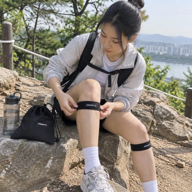 김연경 추천 러닝 필수템 잠스트 무릎보호대 JK-Band 총정