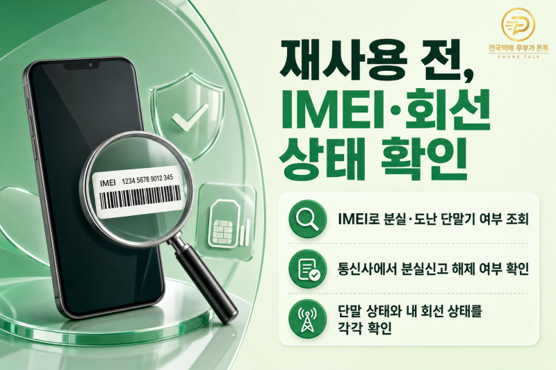 분실폰 찾았을 때 다시 써도 될까? 분실신고 해제부터 유심·보험 확인 순서