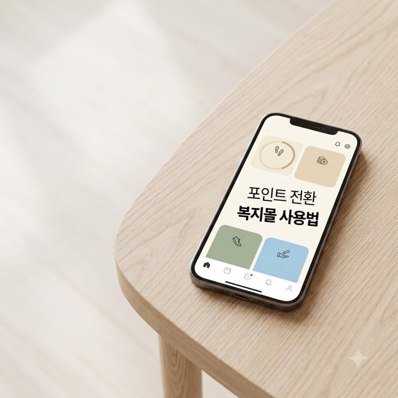 건강생활실천지원금 전환 방법 총정리! 복지몰 포인트 상품권 사용법