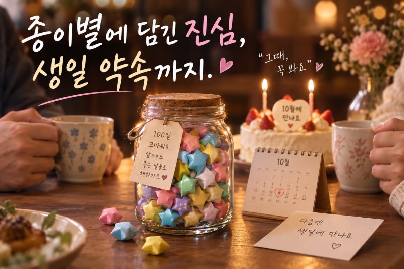 임원희 55세 종이별 생일 약속, 100일 선물의 의미