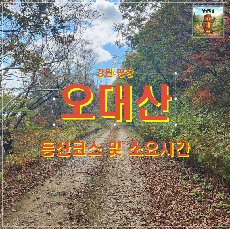 평창 오대산 등산코스 총정리 | 비로봉·노인봉·상왕봉·적멸보궁·상원사·진고개·소금강 ....