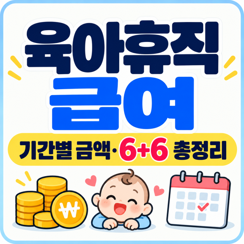 육아휴직 급여 얼마 받을까? 기간별 금액·6+6·신청기한 정리