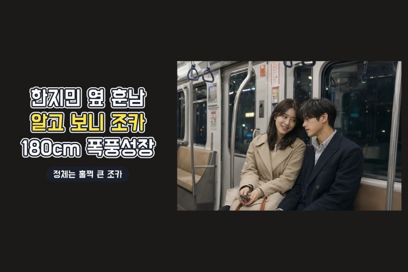지하철에서 포착된 한지민 옆 훈남의 정체, 훌쩍 자란 조카 로마 근황