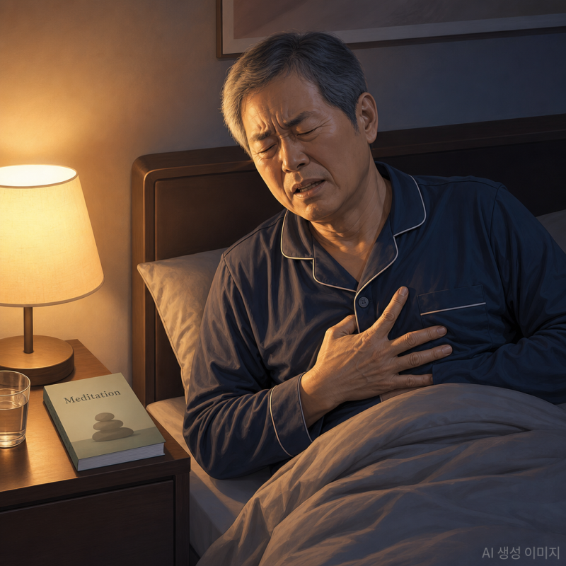 "역류성 식도염 때문에 잠을 설쳐요” 통증·호흡 불편 등 원인인 동반성 질환