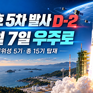 누리호 5차 발사 D-2 / 10월 7일 우주로…이번에는 무엇이 달라졌을까?