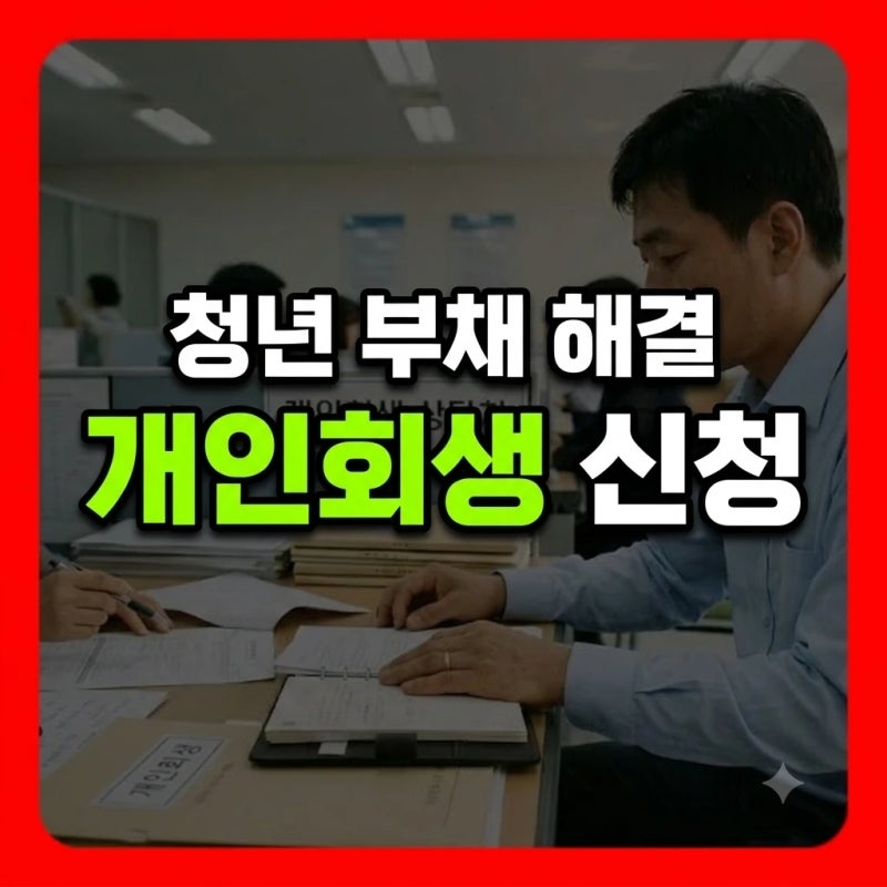 2030 청년 개인회생 신청방법 및 채무조정 절차 가이드