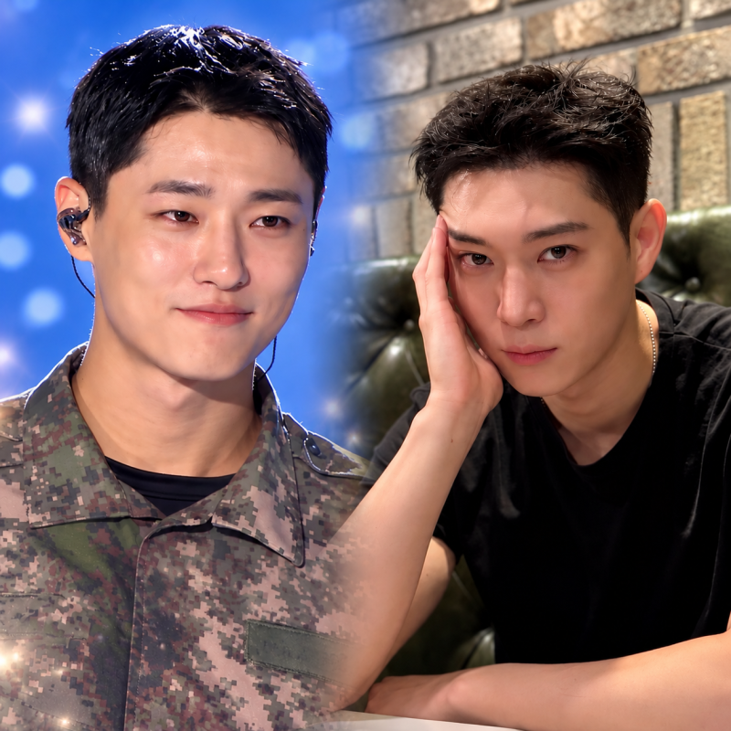 “군대가 찾아준 퍼스널컬러” 우즈 군복무대 3천만 조회 음원 역주행, 김영대 머리 싹 밀었....