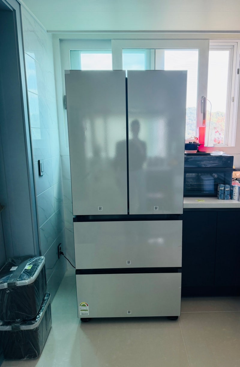 삼성 비스포크 AI 김치플러스 4도어 490L 1등급 RK70F49M1A｜대용량에 냉장·냉동까지 가능한 김치....
