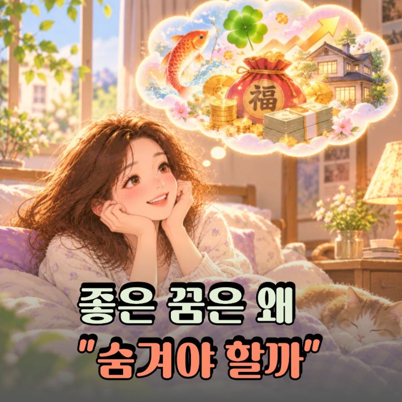 "좋은 꿈은 말하면 안 돼" 평소 미신 안 믿는 사람도 입 꾹 닫게 되는 이유