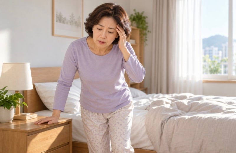 NO 97,갑자기 일어날 때 어지러운 이유와 기립성 저혈압