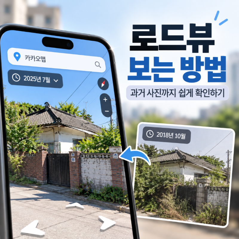 “우리 집 예전 모습도 볼 수 있다?”…로드뷰 보는 법부터 과거 사진 확인까지
