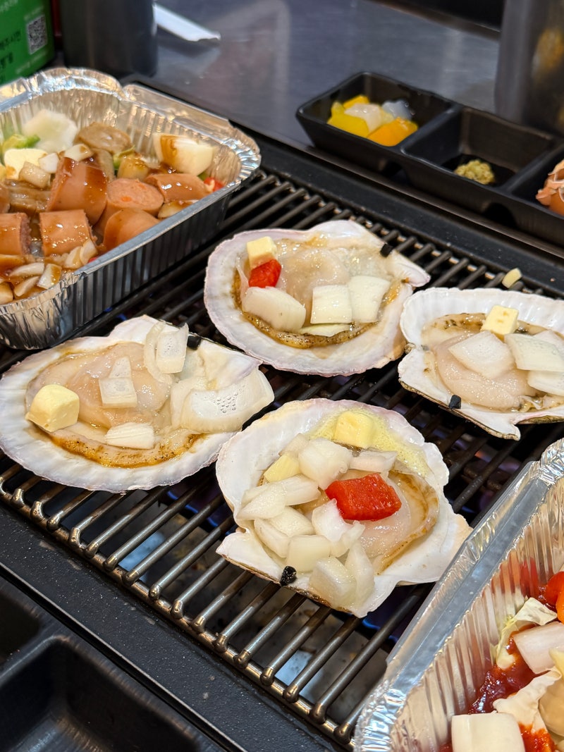 부산 송도 맛집 조새호 오션뷰 보며 먹는 3단 조개구이