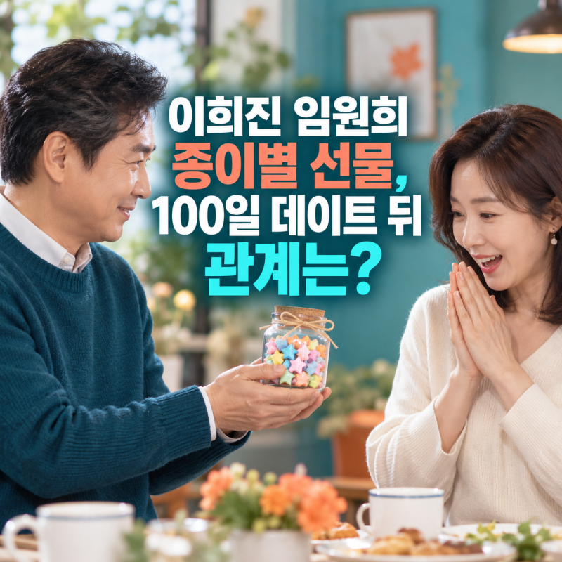 이희진 임원희 종이별 선물, 100일 데이트 뒤 관계는?