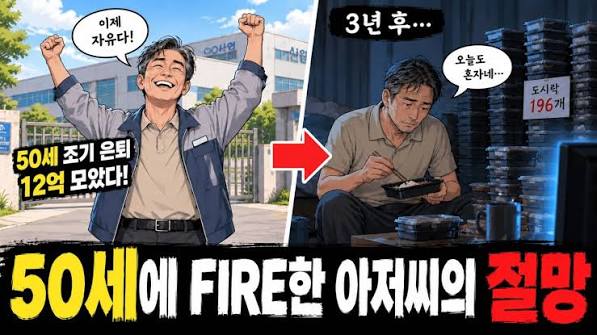 50세에 FIRE한 아저씨의 절망‥
