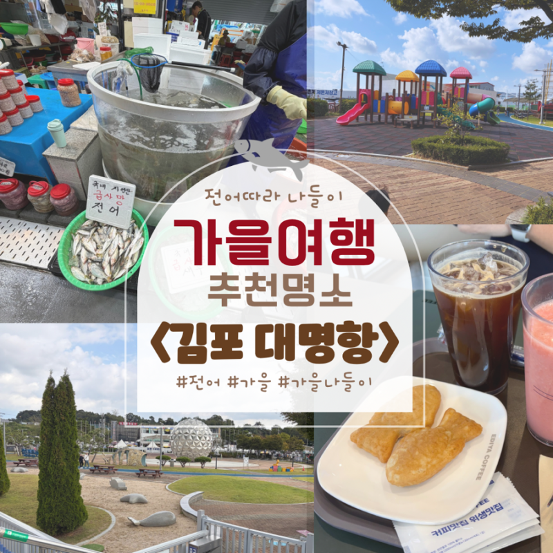 김포 아이랑 가을나들이 : 대명항 수산시장 제철 전어 & 함상공원