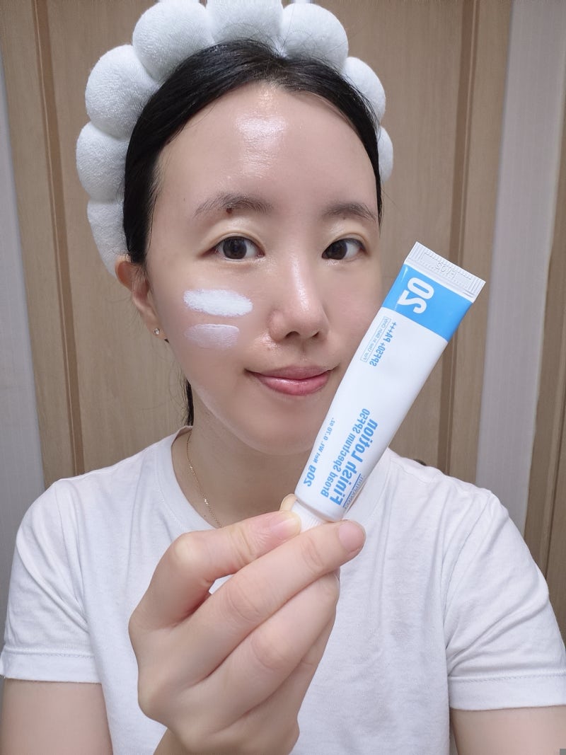 톤업 파데프리 선크림, 예민한 피부도 정착한 코나피딜 피니쉬로션