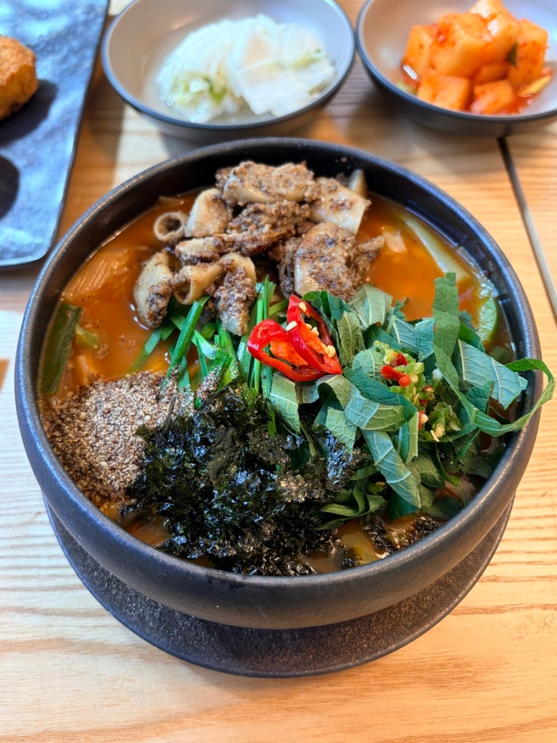 [강릉] 용궁사우나｜강릉 장칼국수 맛집 소곱창 장칼 후기