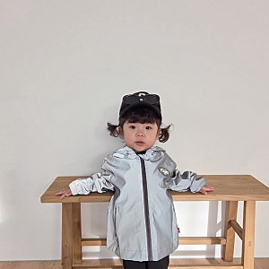 오즈키즈 플래시가드 바람막이 점퍼｜26개월 아기 등원룩 아동 바람막이 후기
