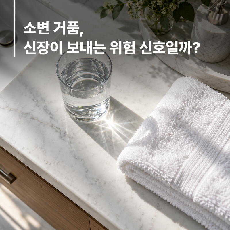 소변에 거품이 생기는 이유, 단백뇨일까? 정상적인 거품뇨와 차이점