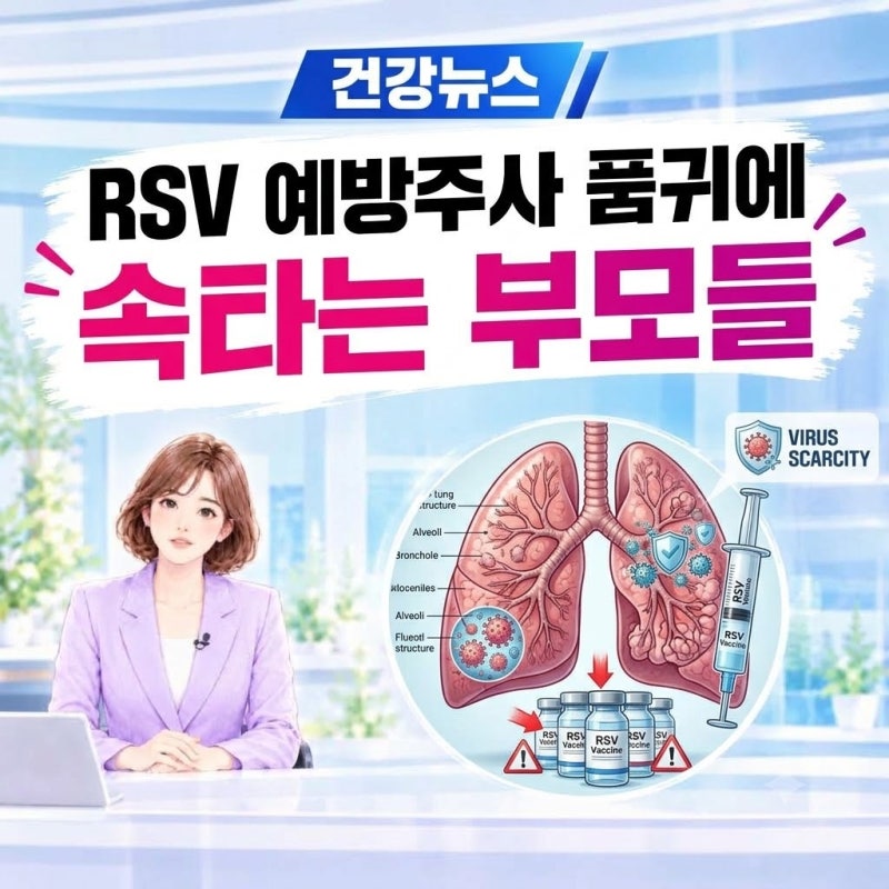 “두 달 대기 or 70만 원?” RSV 예방주사 품귀에 속타는 부모들