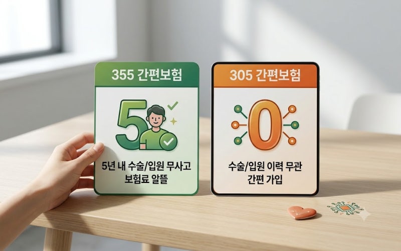 병력 있어도 괜찮아요! 유병자 간편보험 355, 305 뜻과 가입 조건 총정리