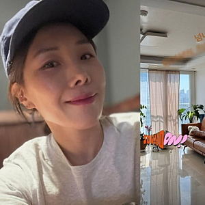 "소파 너무 마음에 든다" 신봉선 대리석 깔린 새집 공개