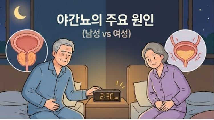 자다깨서 화장실가시나요? 숙면을 망치는 야간뇨 원인과 극복법