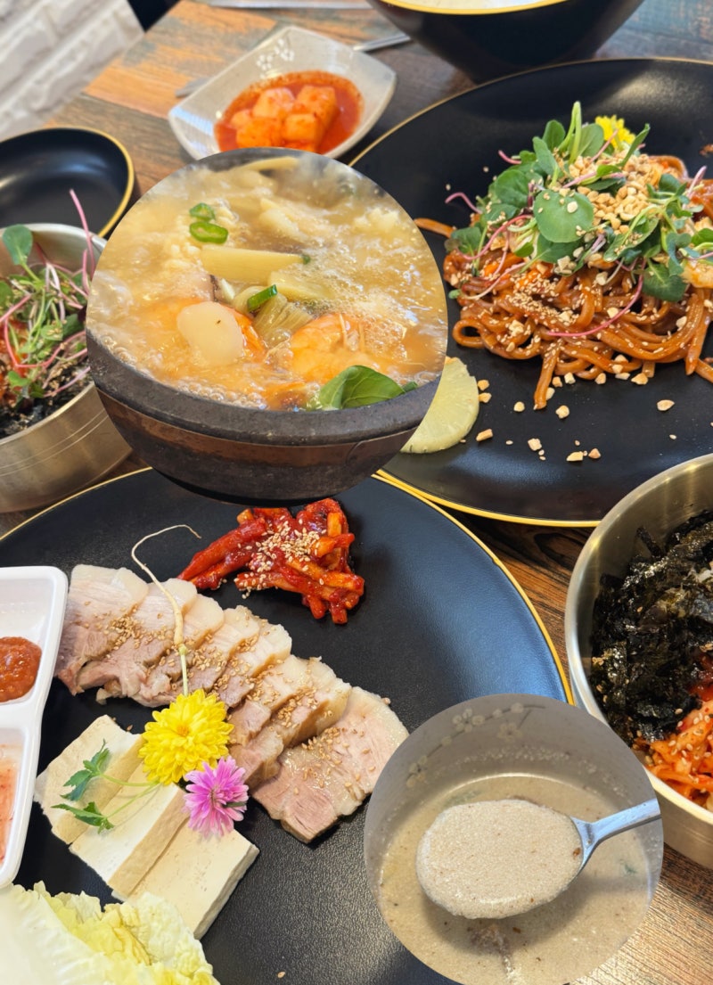 [파주 : 도토리정원 파주헤이리점] 도토리 한상 가득 한식 밥상