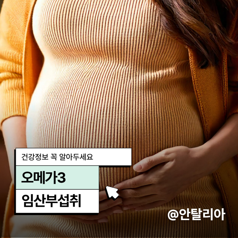 오메가3효능 기능성 임산부오메가3 섭취 시기