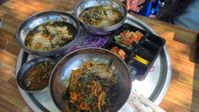 밀양 삼랑진 새목쉼터, 만어사 다녀오다 따뜻한 온국수한 그릇