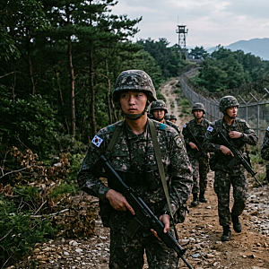 전방 모든 군단이 '실탄 없는 빈총' 경계… 적 도발에 즉각 대응하는 원칙은 실탄과 함께 사....