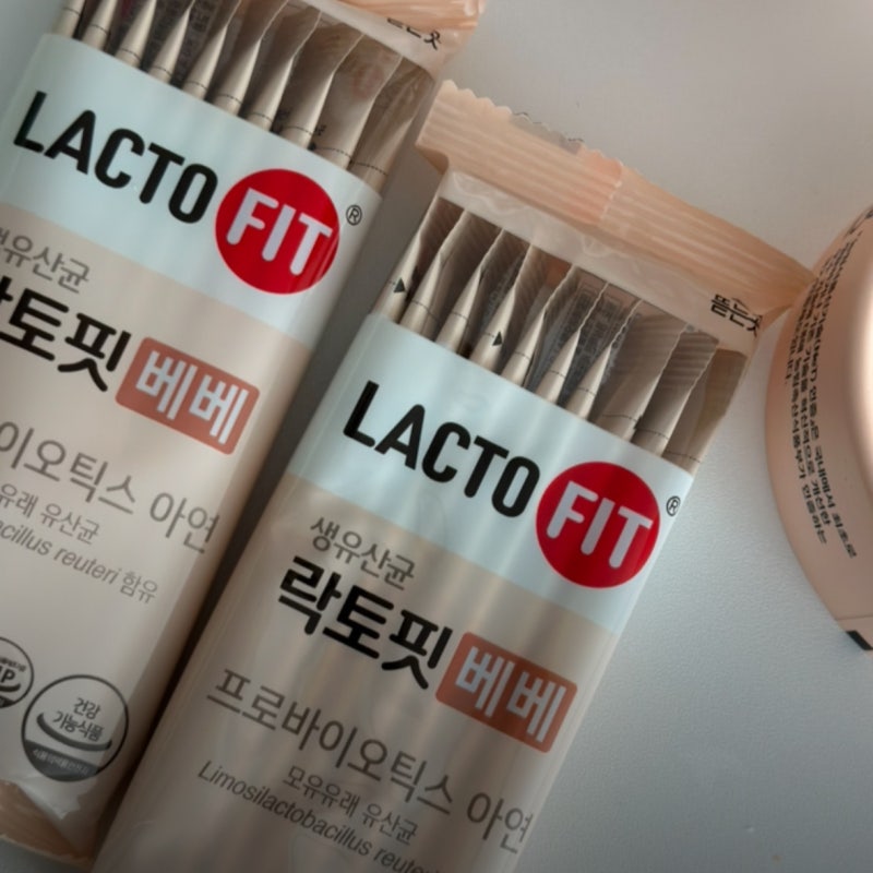 25개월 아기 유산균 고르기, 드시모네 다음 단계 고민하다 락토핏 베베 알아봤어요