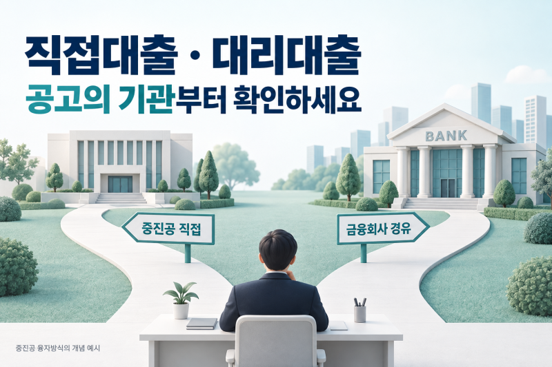 정책자금 직접대출과 대리대출: 공고에서 확인할 절차와 담당 기관