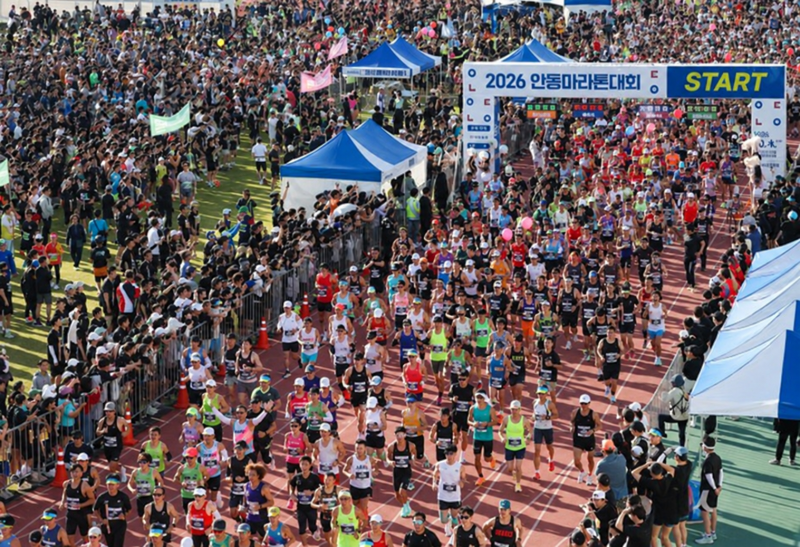 안동마라톤대회..."마라톤이야, 등산이야?, 누적 획득고도 750m, 국내 최강 업다운 악마코스