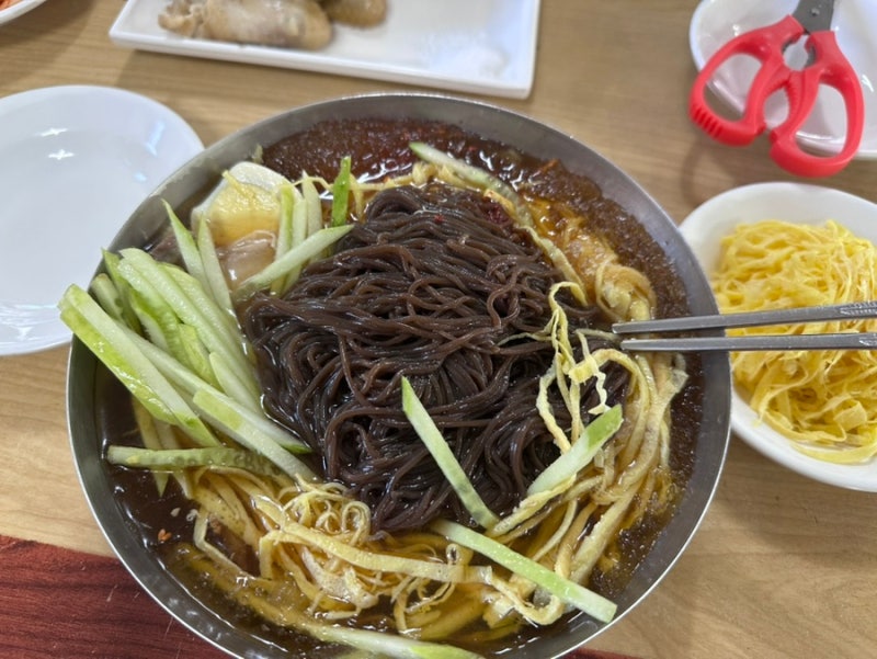 [원미면옥] 내돈내산 돈구맛집, 대전 냉면, 닭육수 냉면, 황해도식 냉면, 오상욱, 손석구 맛집