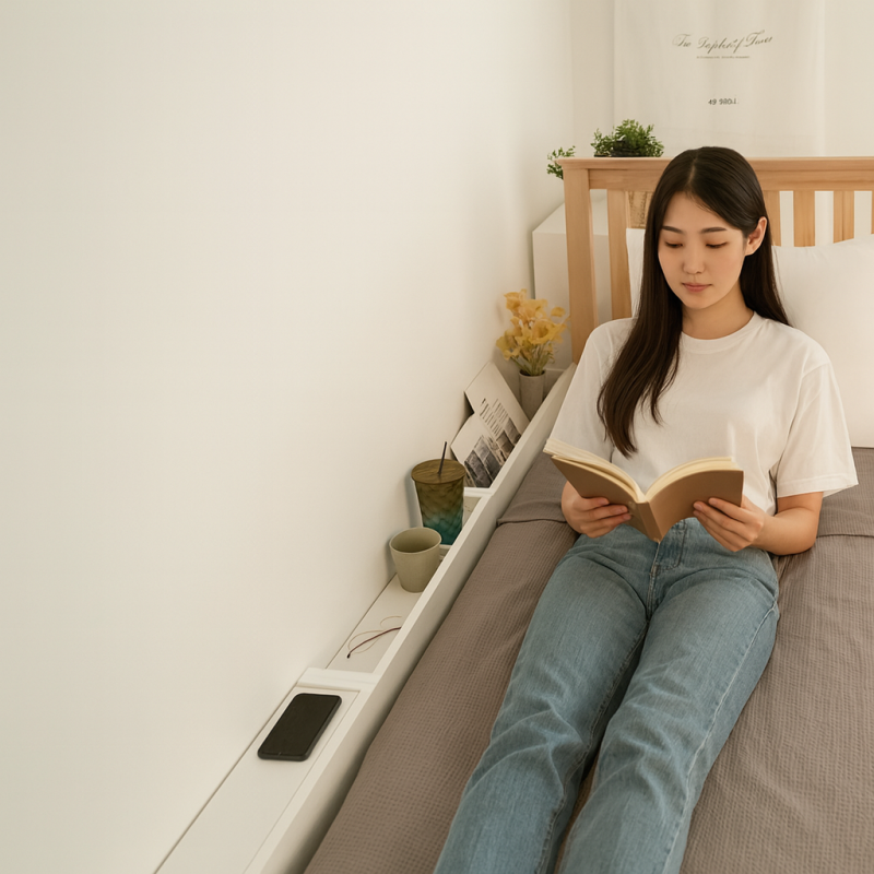 침대 옆 틈새 고민 끝! 아이린 A-기본형 얇은 침대 틈새수납장 완전 솔직 후기