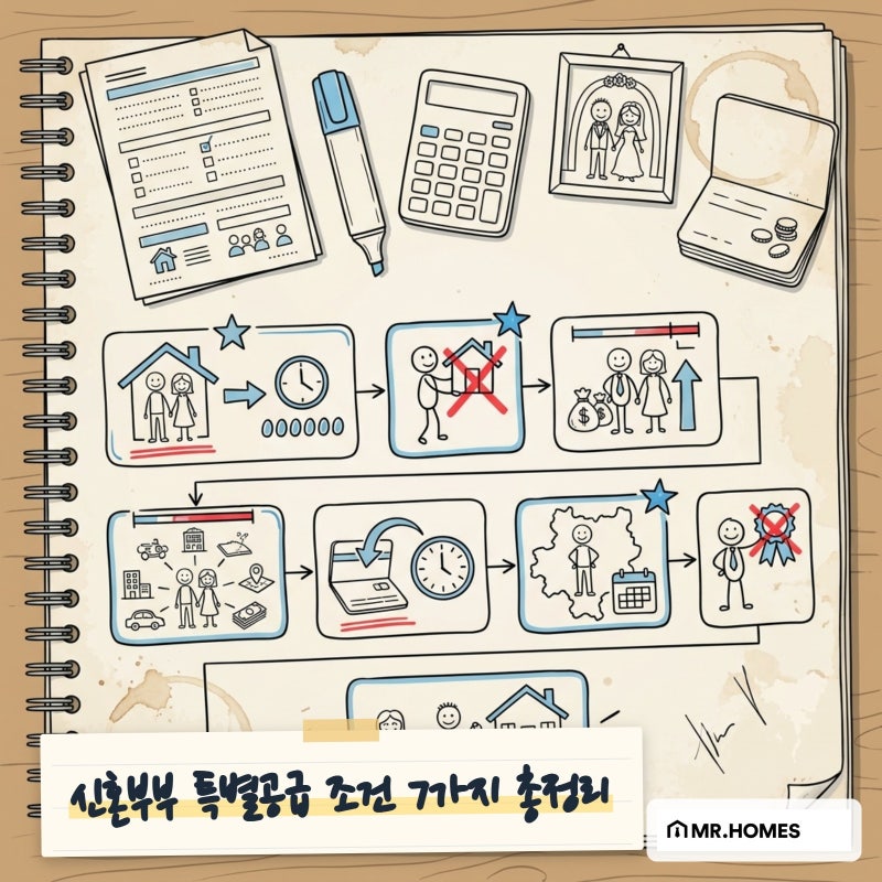 신혼부부 특별공급 조건 7가지 총정리