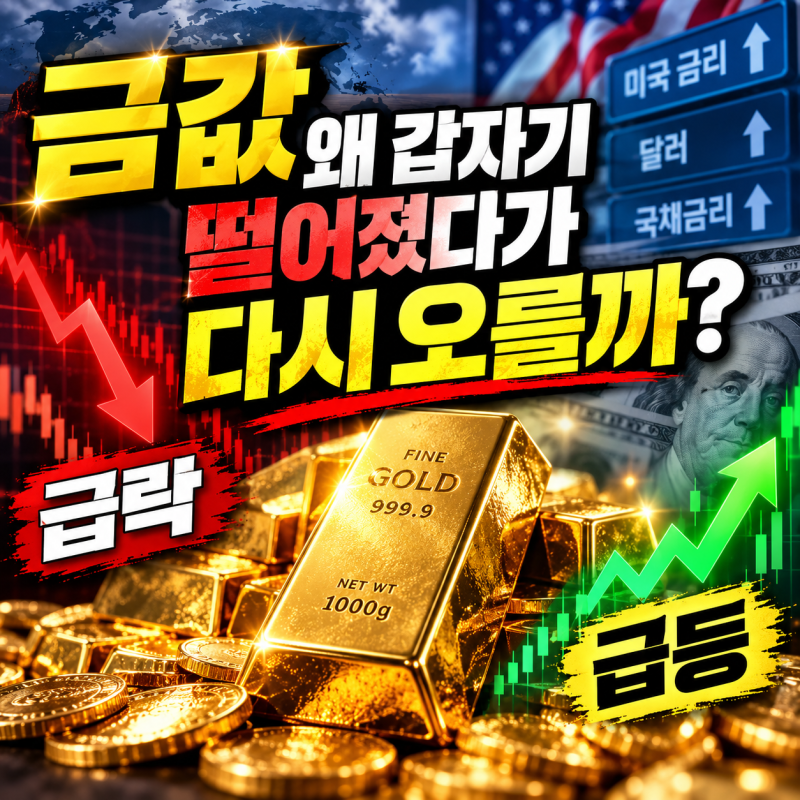 “지금 금 사도 될까?” 금값 급등·급락 원인과 전망